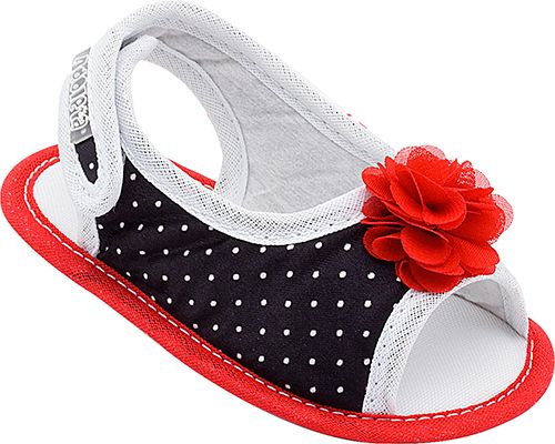 BABY SANDAL 003-125 Preta/Branca